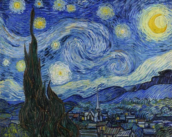 Starry Night Painting by Vincent van Gogh