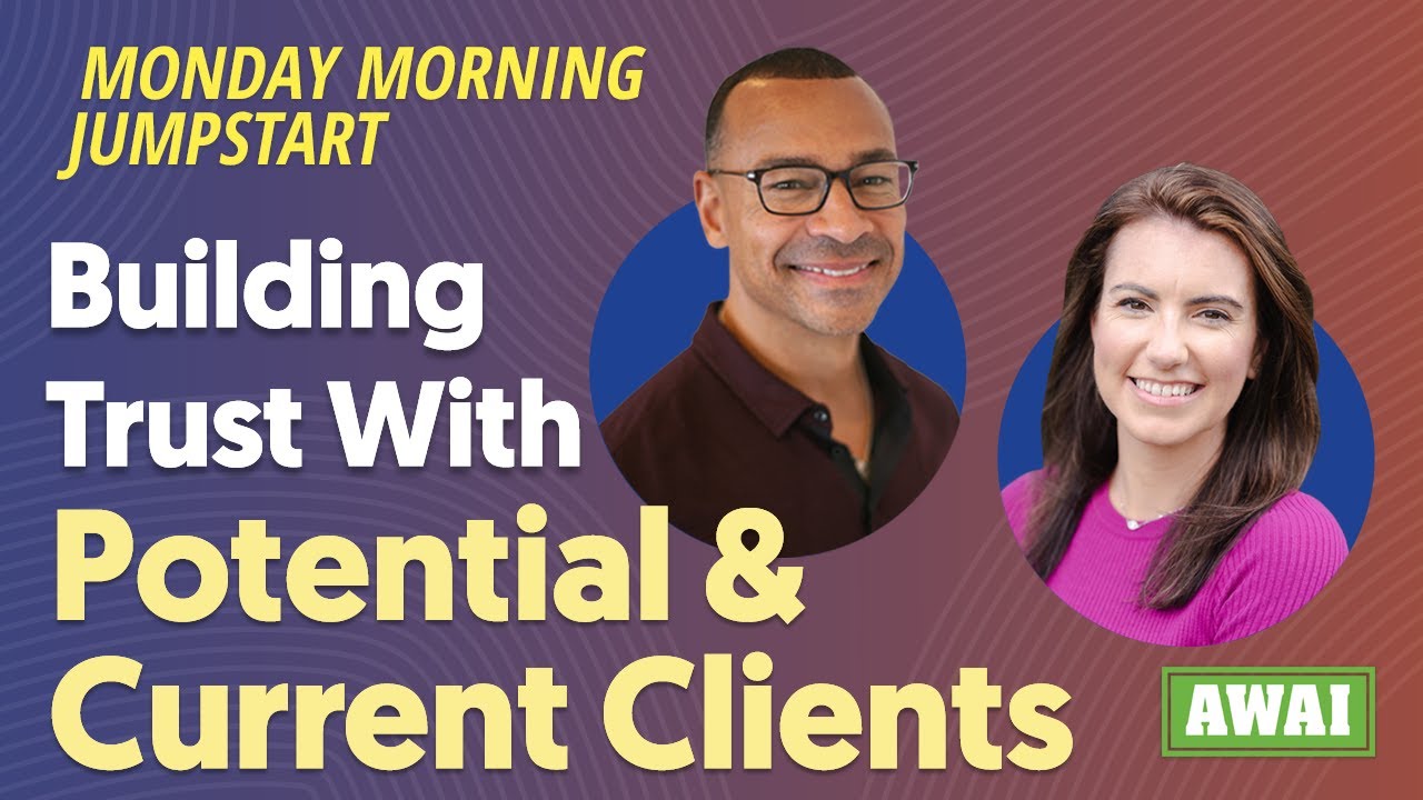 Monday morning jumpstart building trust with writing clients