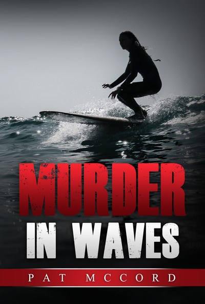 The cover of book one in a murder/mystery series by Pat McCord starring a copywriter named Cate March