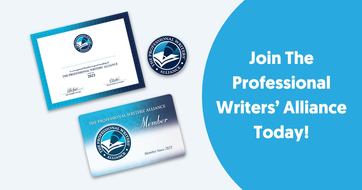 Join The Professional Writer's Alliance