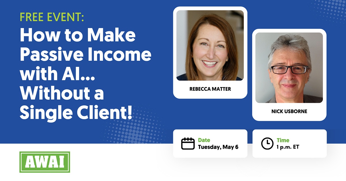 Free Event: How to Make Passive Income with AI… Without a Single Client