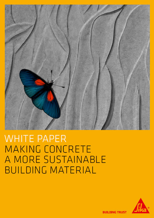 Title page of a white paper from Sika