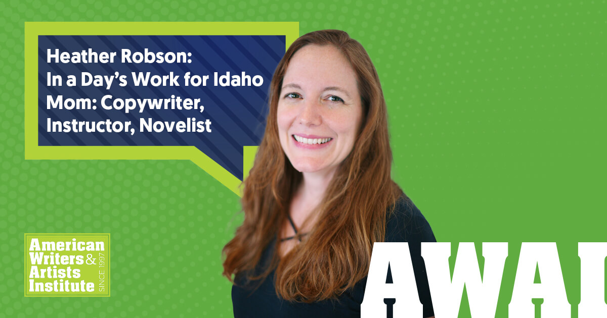 In a Day’s Work for Idaho Mom: Homeschooler, Freelancer, Novelist