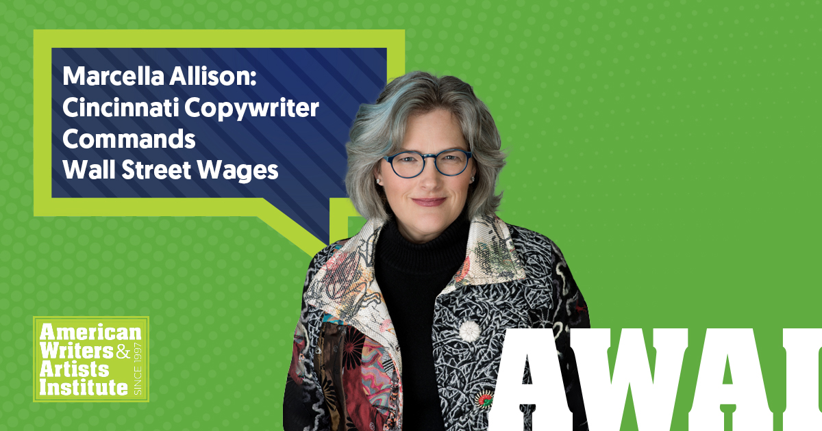 Marcella Allison: Cincinnati Copywriter Commands Wall Street Wages