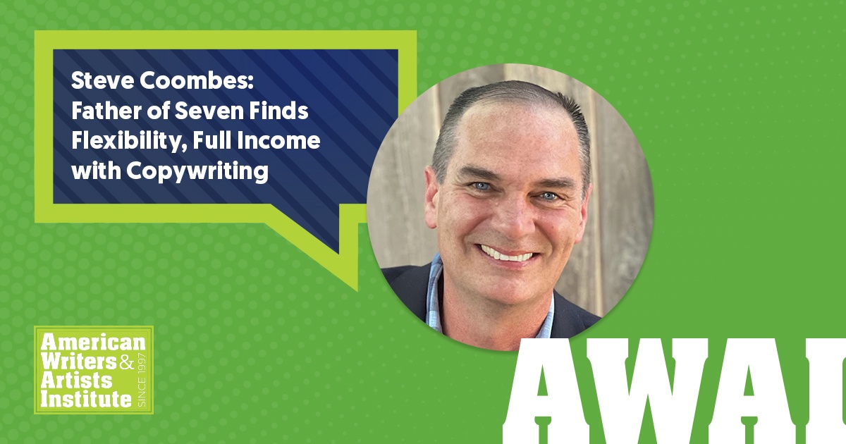 Father of Seven Finds Flexibility, Full Income with Copywriting