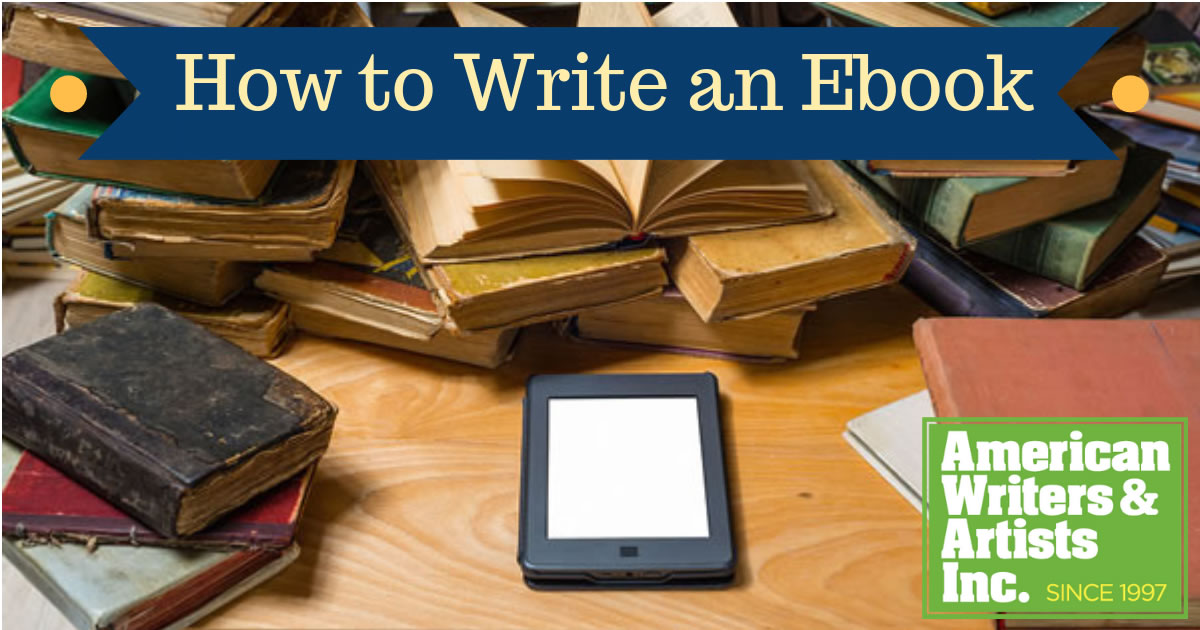 How to Write an Ebook