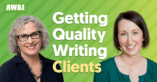 Inside AWAI webinar - Getting Quality Writing Clients with Pam Foster and Rebecca Matter
