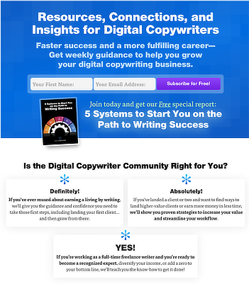 Landing Page Example