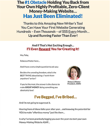 Sales Letter Example
