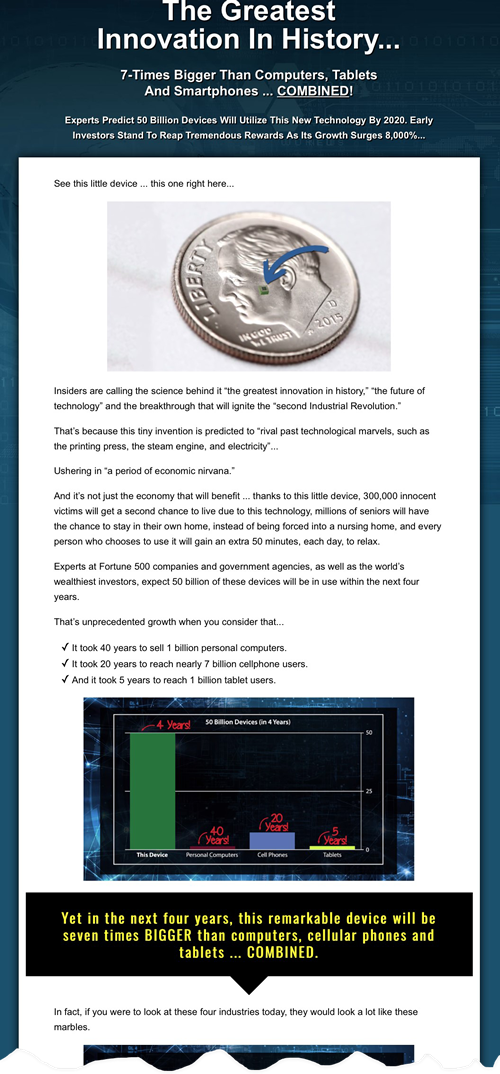 Sample HTML Sales Letter