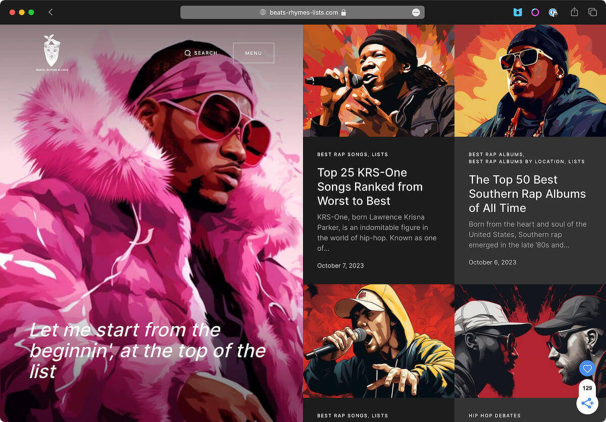 Site Property Example