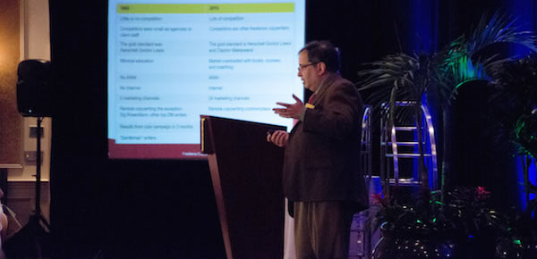 Bob Bly at AWAI’s FastTrack to Copywriting Success Bootcamp and Job Fair