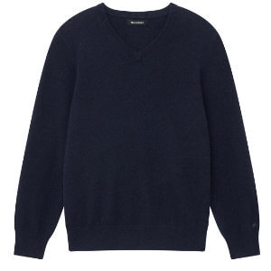 Plain blue sweater