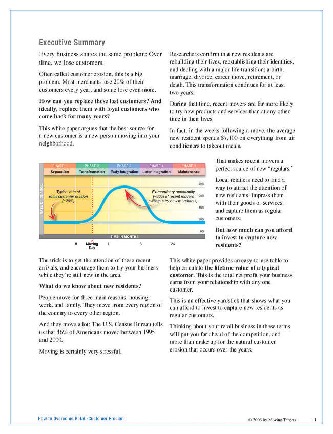 White Paper on Erosion Example Page