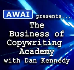 The Business of Copywriting Academy will help you develop a business around your copywriting skill