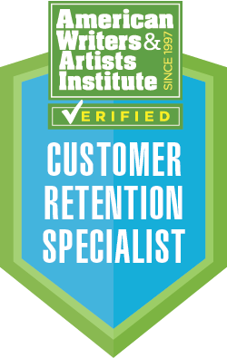 AWAI Customer Retention Specialist Badge